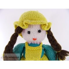 Kötött játékbaba