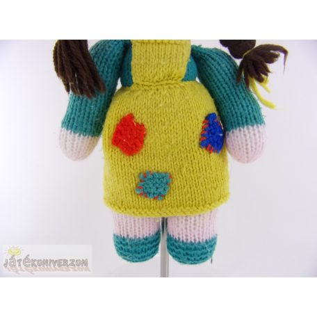 Kötött játékbaba