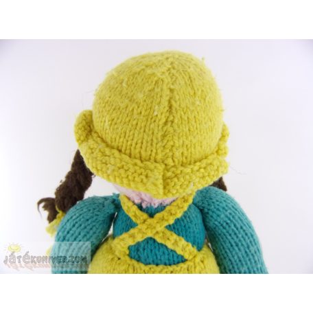 Kötött játékbaba