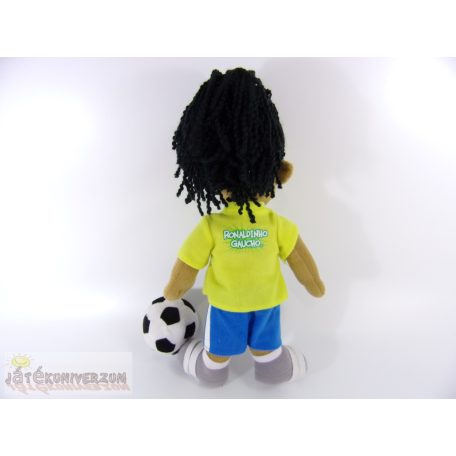 Ronaldinho Gaucho futballista plüss játékbaba figura