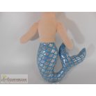 Sellő baba plüss figura