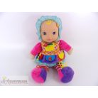 Készségfejlesztő plüss játékbaba