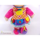 Készségfejlesztő plüss játékbaba