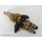 Porcelánfejű állatfigurás bohóc játékbaba