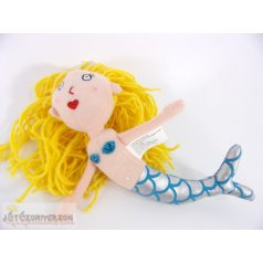 Singing Mermaid sellő plüss játékbaba figura