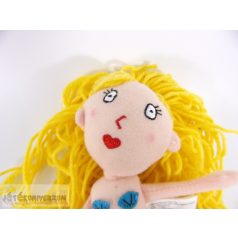 Singing Mermaid sellő plüss játékbaba figura
