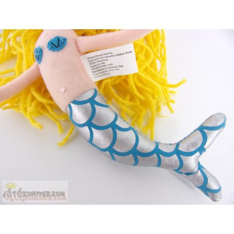 Singing Mermaid sellő plüss játékbaba figura