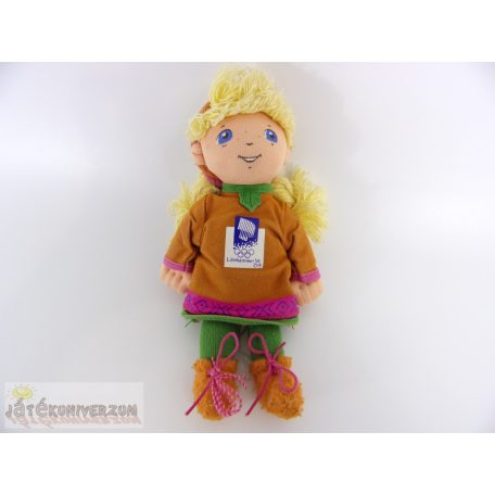 Hakon Lillehammer Winter Olympic Games Mascot Doll plüss játékbaba