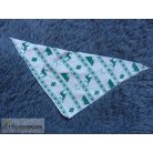 Zöld mintás nyálkendő