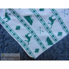 Zöld mintás nyálkendő