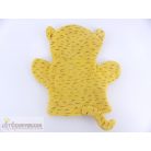 Tigris mosdókesztyű