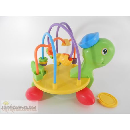 Fun Time húzható teknősbéka golyóvezető játék