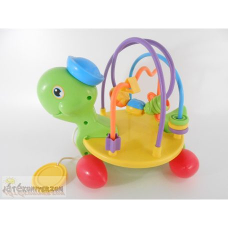 Fun Time húzható teknősbéka golyóvezető játék