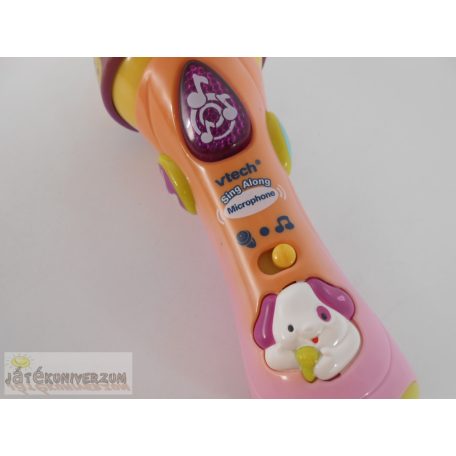 Vtech Baby Sing Along Microphone zenélő játék mikrofon