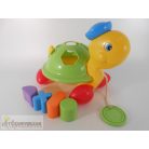 Funtime húzható teknős formaillesztő játék