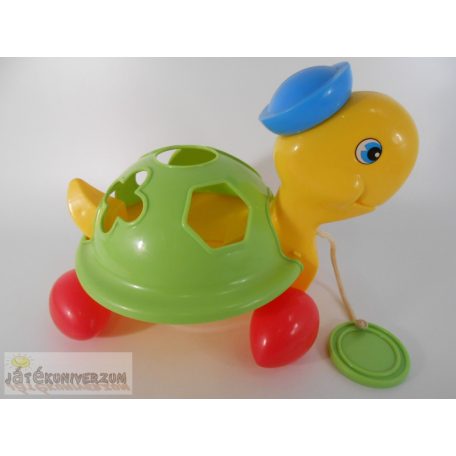 Funtime húzható teknős formaillesztő játék