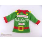 Játék manó ruha felső játékbabáknak plüss figuráknak