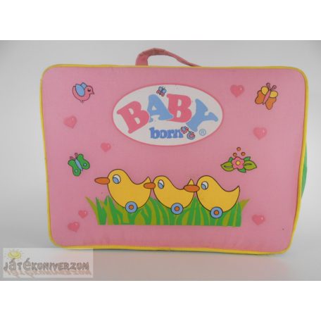 Baby born játék pelenkázó táska bőrönd