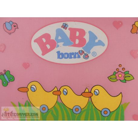 Baby born játék pelenkázó táska bőrönd