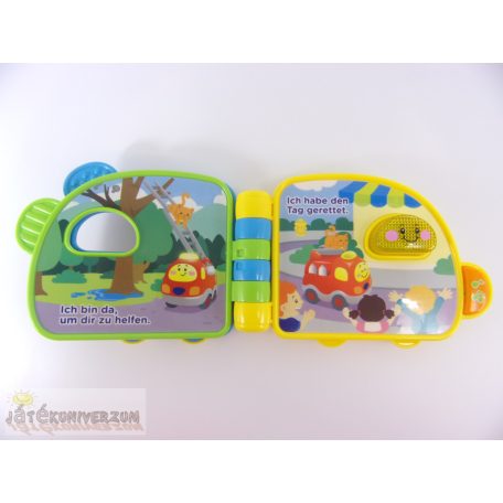 Vtech éneklő tűzoltó babakönyv