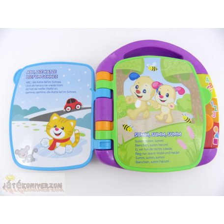 Fisher Price zenélő babakönyv