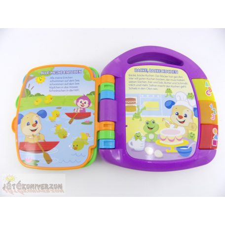 Fisher Price zenélő babakönyv