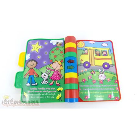 Vtech zenélő babakönyv