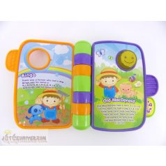 Vtech zenélő babakönyv