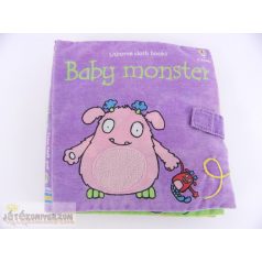 Baby monster textil babakönyv