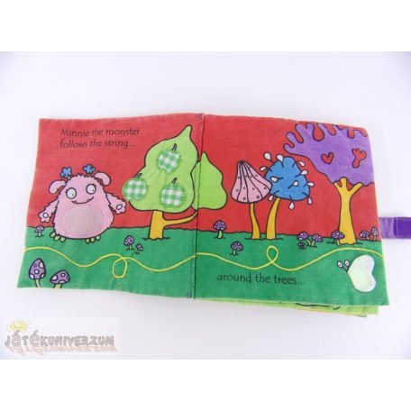 Baby monster textil babakönyv