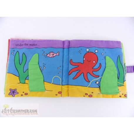 Baby monster textil babakönyv