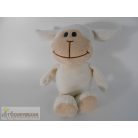 Kinder fehér bárány plüss figura