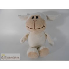 Kinder fehér bárány plüss figura