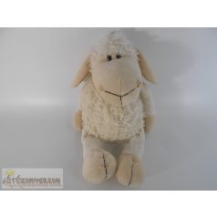 Fehér bárány plüss figura