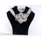 Virágos fejpánt fejdísz