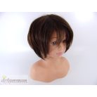 Szintetikus vöröses barna paróka