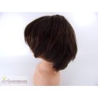 Szintetikus vöröses barna paróka