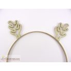 Szarvas agancsos fejpánt fejdísz