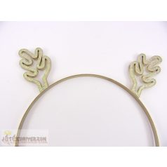 Szarvas agancsos fejpánt fejdísz