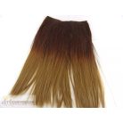 Csatos omber póthaj vörös barna