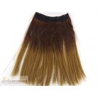 Csatos omber póthaj vörös barna