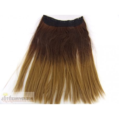 Csatos omber póthaj vörös barna