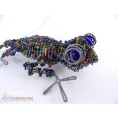 Gyöngyös gekkó figura