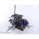 Gyöngyös gekkó figura