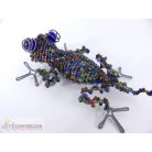 Gyöngyös gekkó figura