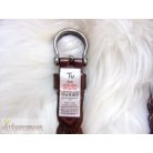 Tu bevonatos bőrszíj bőröv