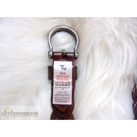 Tu bevonatos bőrszíj bőröv