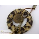 Leopárd mintás nyaklánc