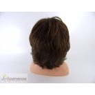 Szintetikus barna paróka