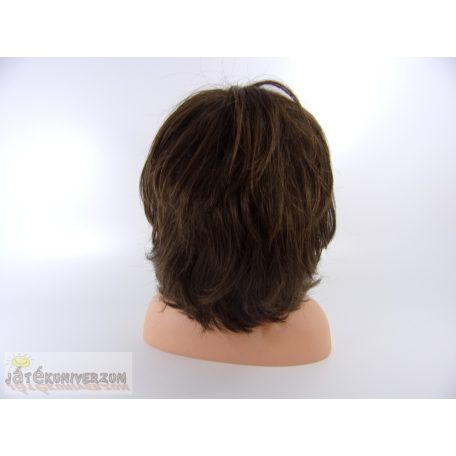 Szintetikus barna paróka